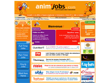 Tablet Screenshot of animjobs.com